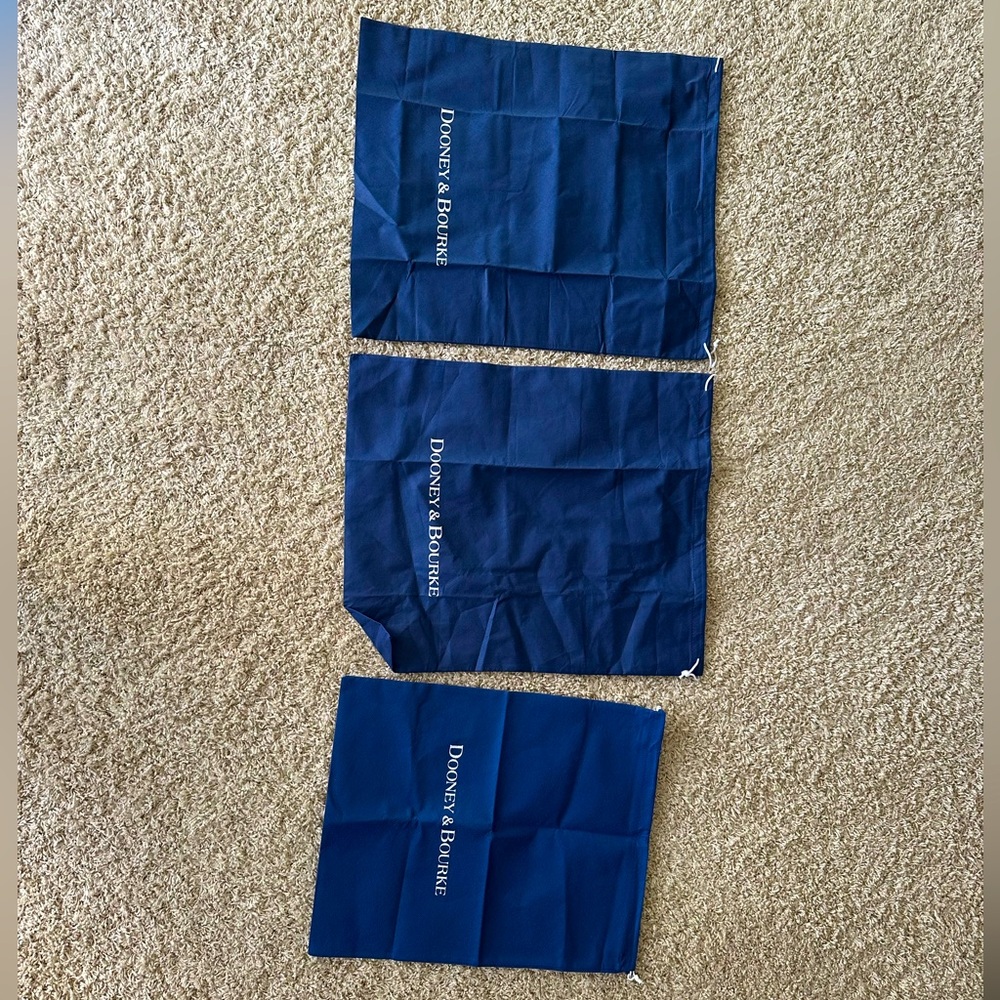 Dooney and Bourke dust bags 3 NWOT